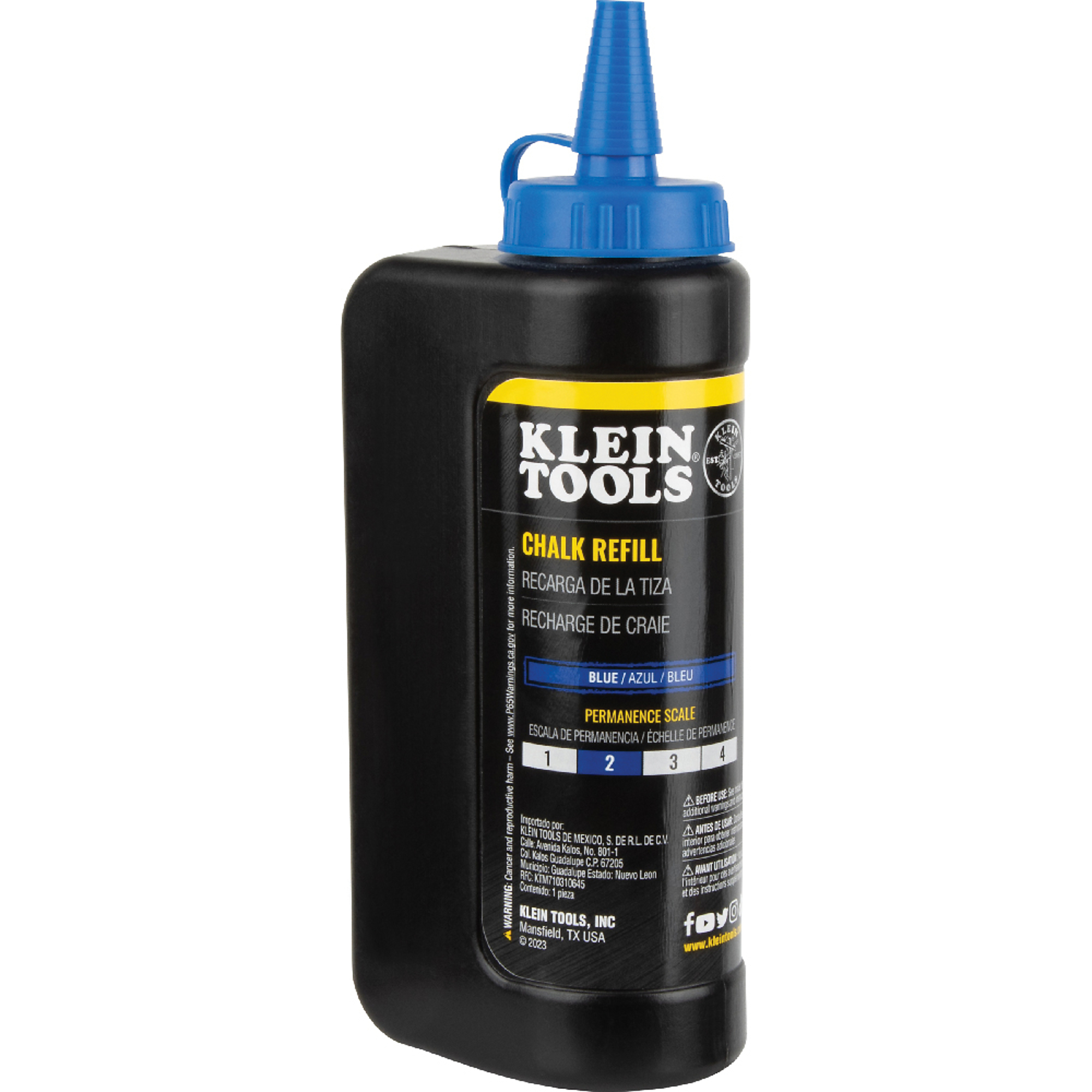 Klein Tools, Chalk Refill, Blue, Pieces (qty.) 1 Model# CHLK14B